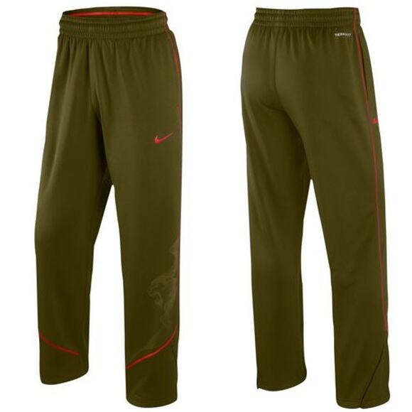 NWT Nike Lebron Opposition Hero Therma-FIT Pants Men’s Large Olive Green - Picture 1 of 11